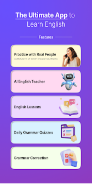 Sivi AI Learn English Speaking ဖန်သားပြင်ဓာတ်ပုံ 0