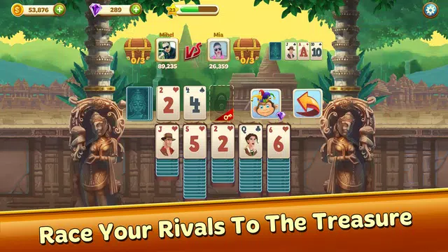 Solitaire Treasure Hunt Скриншот 3