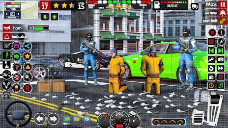 Car Game - Police Car Chase Ảnh chụp màn hình 1