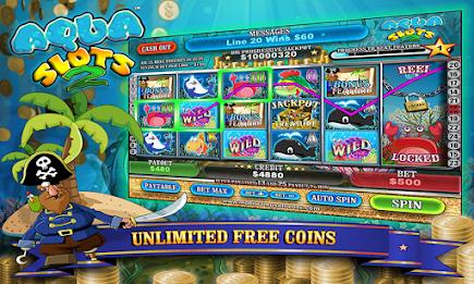 Aqua Slots 2 Treasure Island Screenshot 0