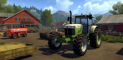 Farmland Tractor Farming Games Capture d'écran 0