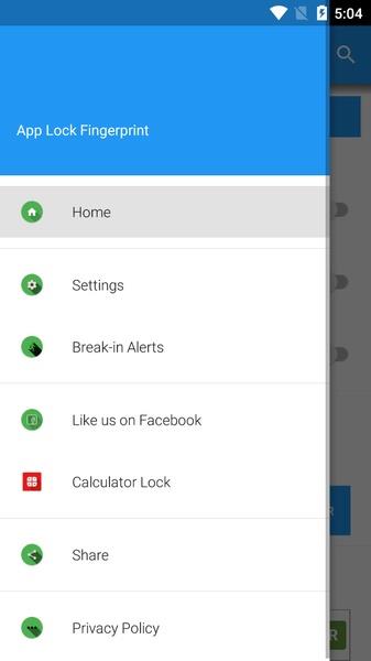 Fingerprint App Lock ภาพหน้าจอ 2