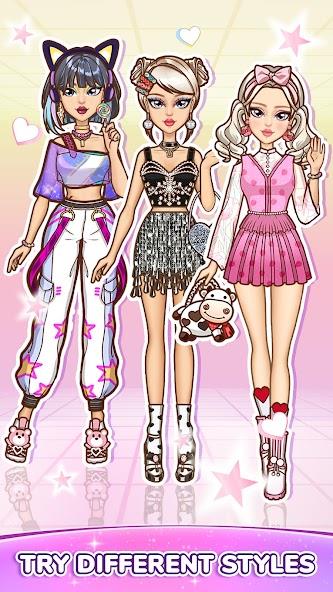 DIY Paper Doll Dress Up Mod スクリーンショット 3