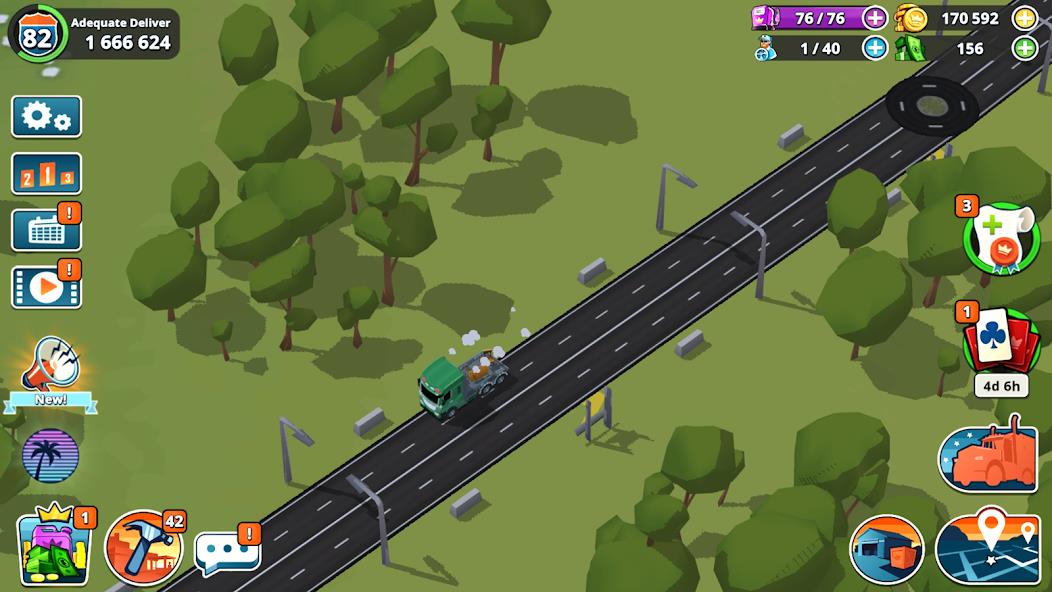 Schermata Transit King: Truck Tycoon Mod 1