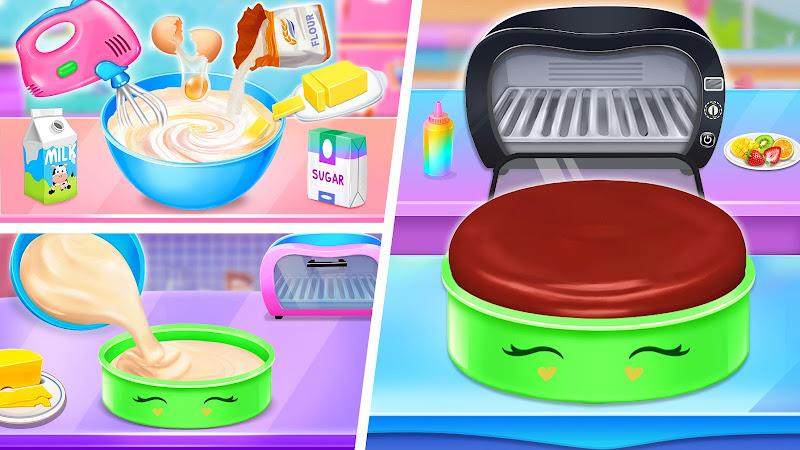 Ice cream Cake Maker Cake Game Zrzut ekranu 1