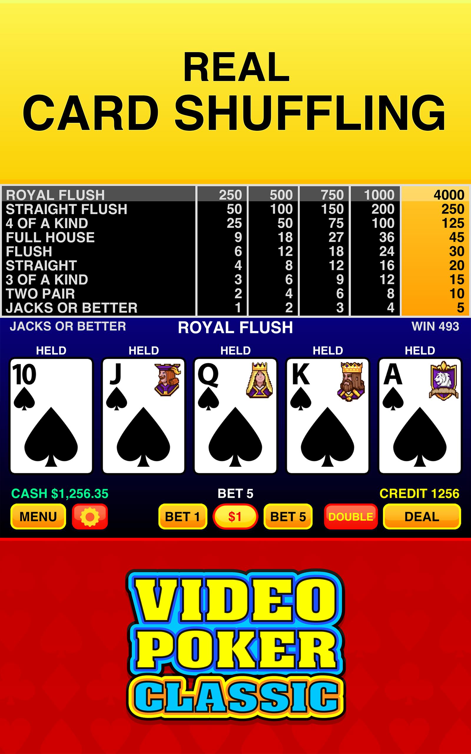 Video Poker Classic ® Tangkapan skrin 2