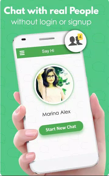 Say Hi - Meet People Online應用截圖第0張