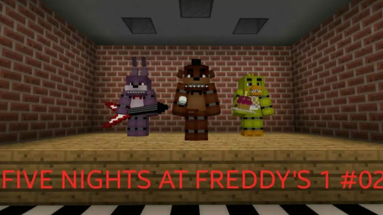 Five Nights At Freddy’s For Minecraft Schermafbeelding 2