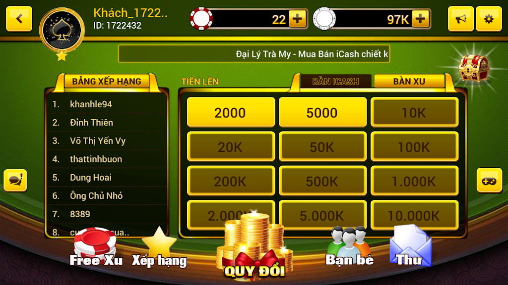 game beat thuong - Xgame ภาพหน้าจอ 1