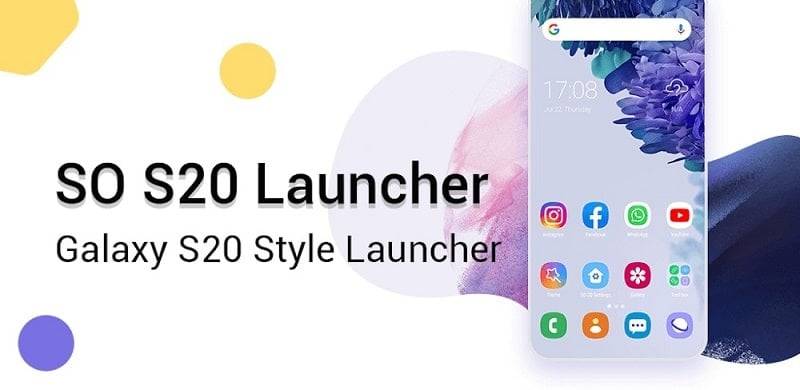 SO S20 Launcher for Galaxy S ဖန်သားပြင်ဓာတ်ပုံ 0