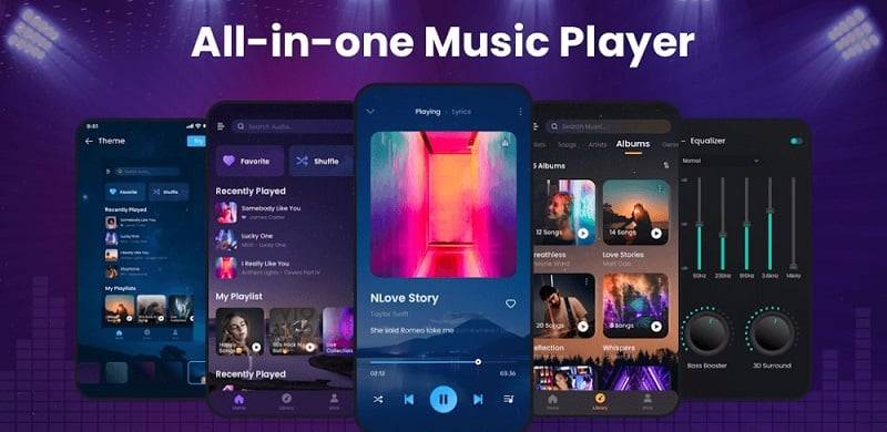 Offline Music Player: My Music Ekran Görüntüsü 0