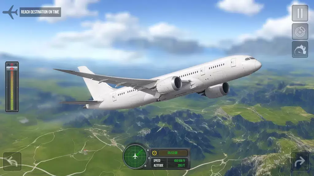 Flight Simulator - Plane Games Tangkapan skrin 1