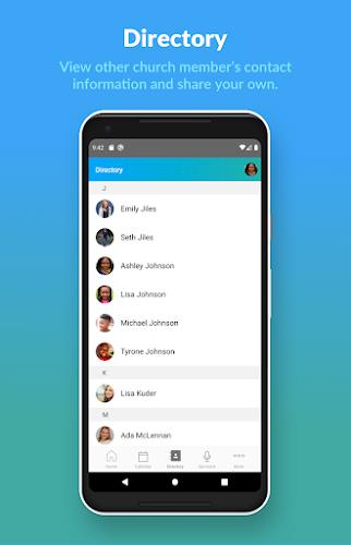 Church Center App Schermafbeelding 2