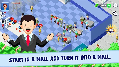 Mini Micro Mall - Tycoon Game Ekran Görüntüsü 0