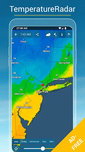 Weather & Radar USA - Pro Ảnh chụp màn hình 0