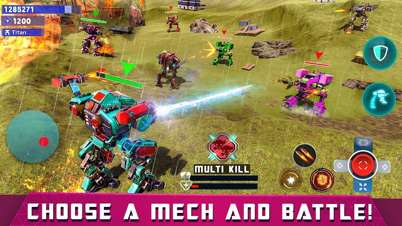 Mech Robot Games - Multi Robot Schermafbeelding 1