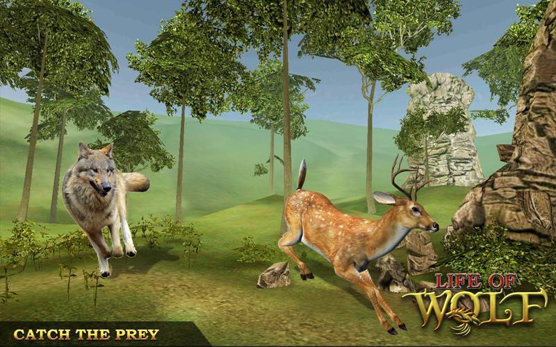 Wolf Life Simulator Ảnh chụp màn hình 2