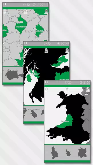 E. Learning UK Map Puzzle স্ক্রিনশট 1