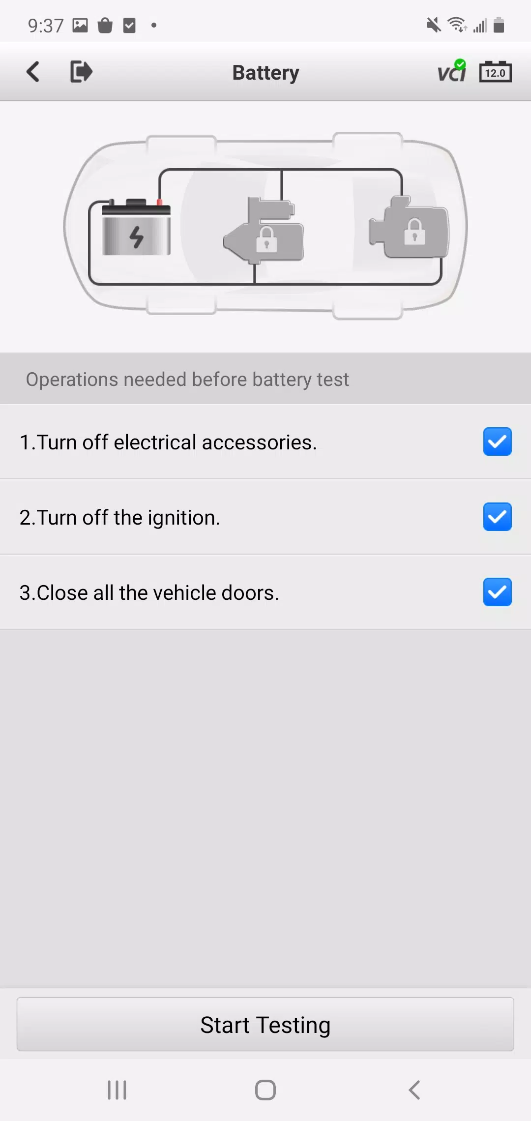 Battery Test Schermafbeelding 3