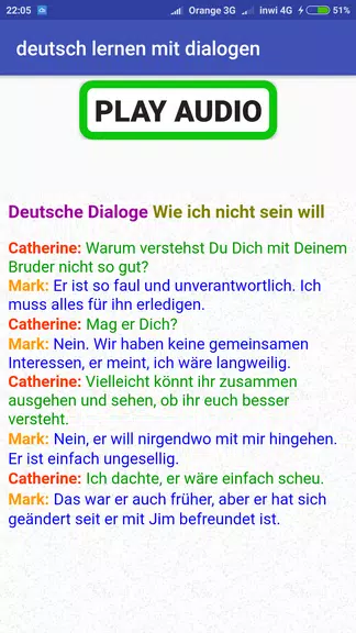 deutsch lernen durch hören  A1 Ảnh chụp màn hình 2