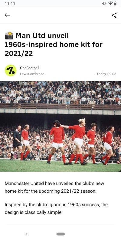 OneFootball - Soccer Scores Ảnh chụp màn hình 3