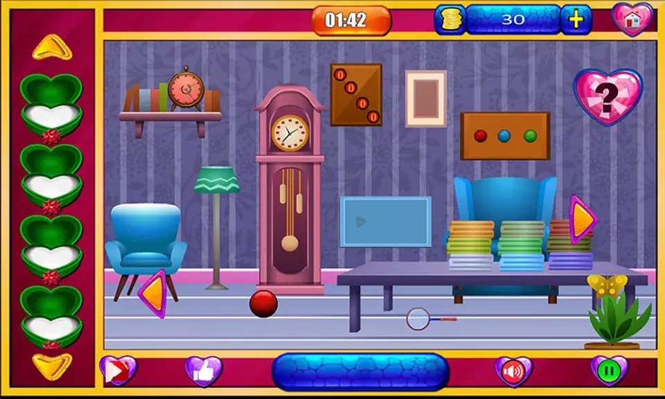 100 Doors Escape - Girl Room Ảnh chụp màn hình 2