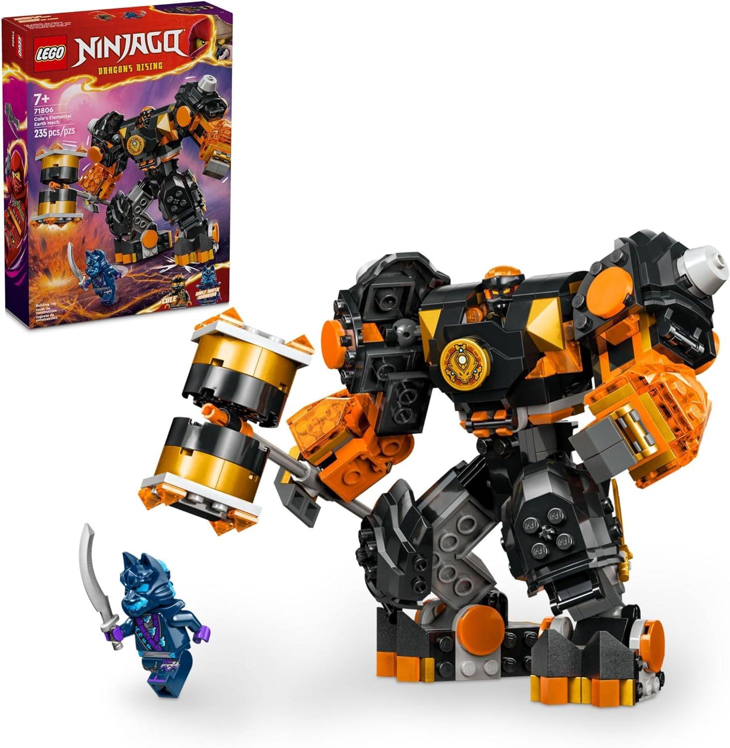 Lego Ninjago Coles Elemental Earth Mech