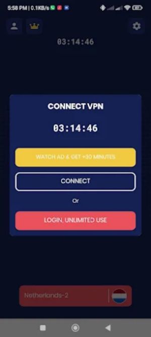 IRSPEEDY VPN Fast & Private ภาพหน้าจอ 1