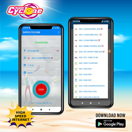 Super Cyclone Vpn स्क्रीनशॉट 1