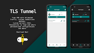 TLS Tunnel - VPN Illimité Capture d'écran 1