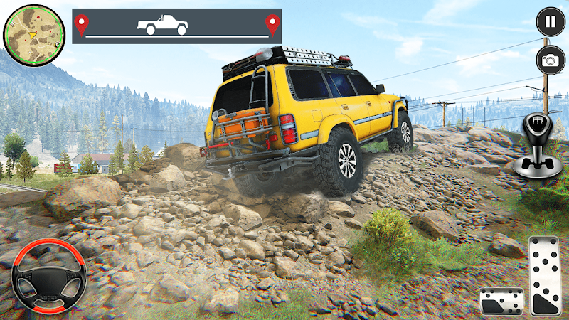 Schermata 4x4 Turbo Jeep Racing Mania 2