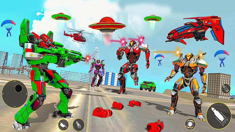 Spaceship Robot Transform Game স্ক্রিনশট 2