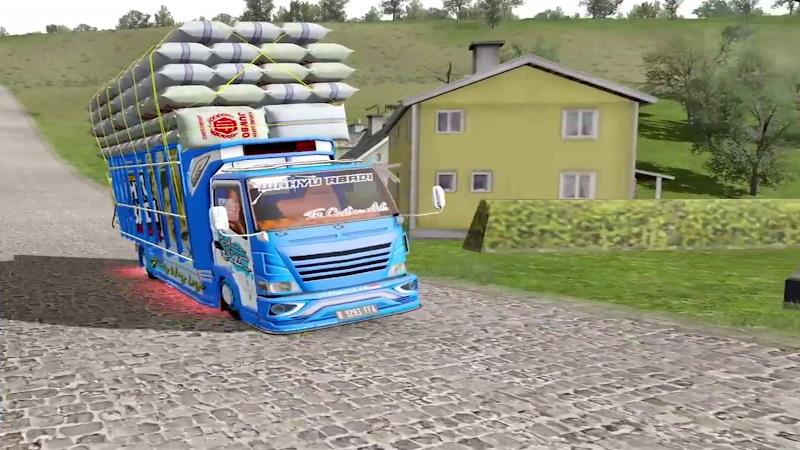 Truk Oleng Simulator Indonesia Captura de tela 3