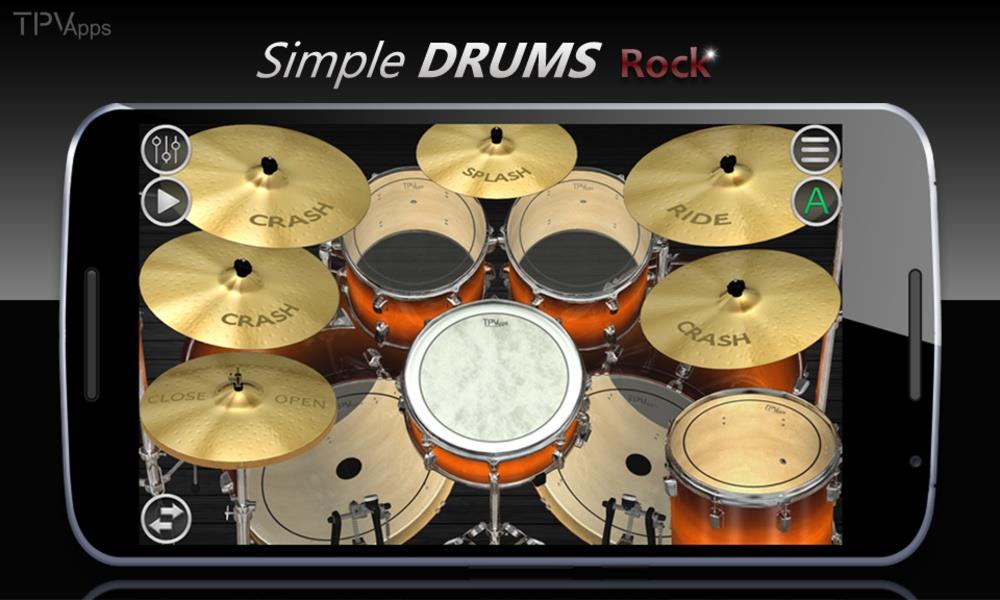 Simple Drums Rock ภาพหน้าจอ 3