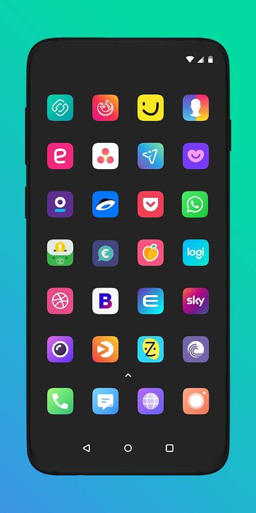 Borealis - Icon Pack Mod Captura de pantalla 2