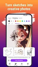 SketchAI - Photo Art Generator Ảnh chụp màn hình 0