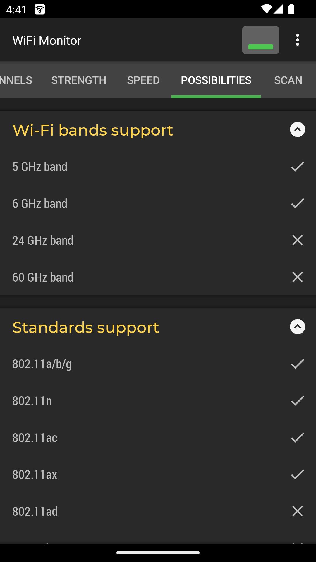 WiFi Monitor: analizador neto Captura de pantalla 3