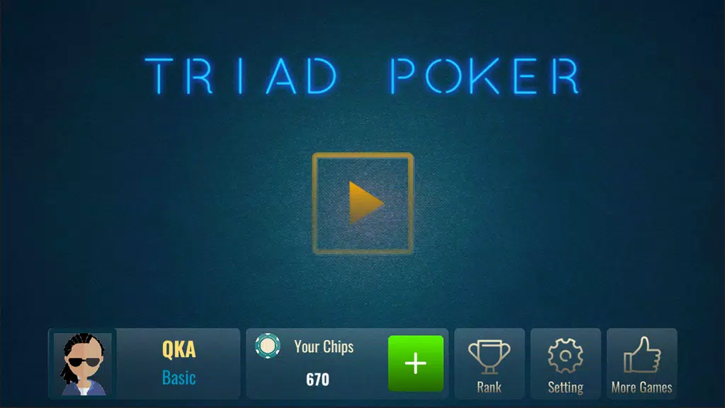 Lieng Offline - Triad Poker 3 Ekran Görüntüsü 0