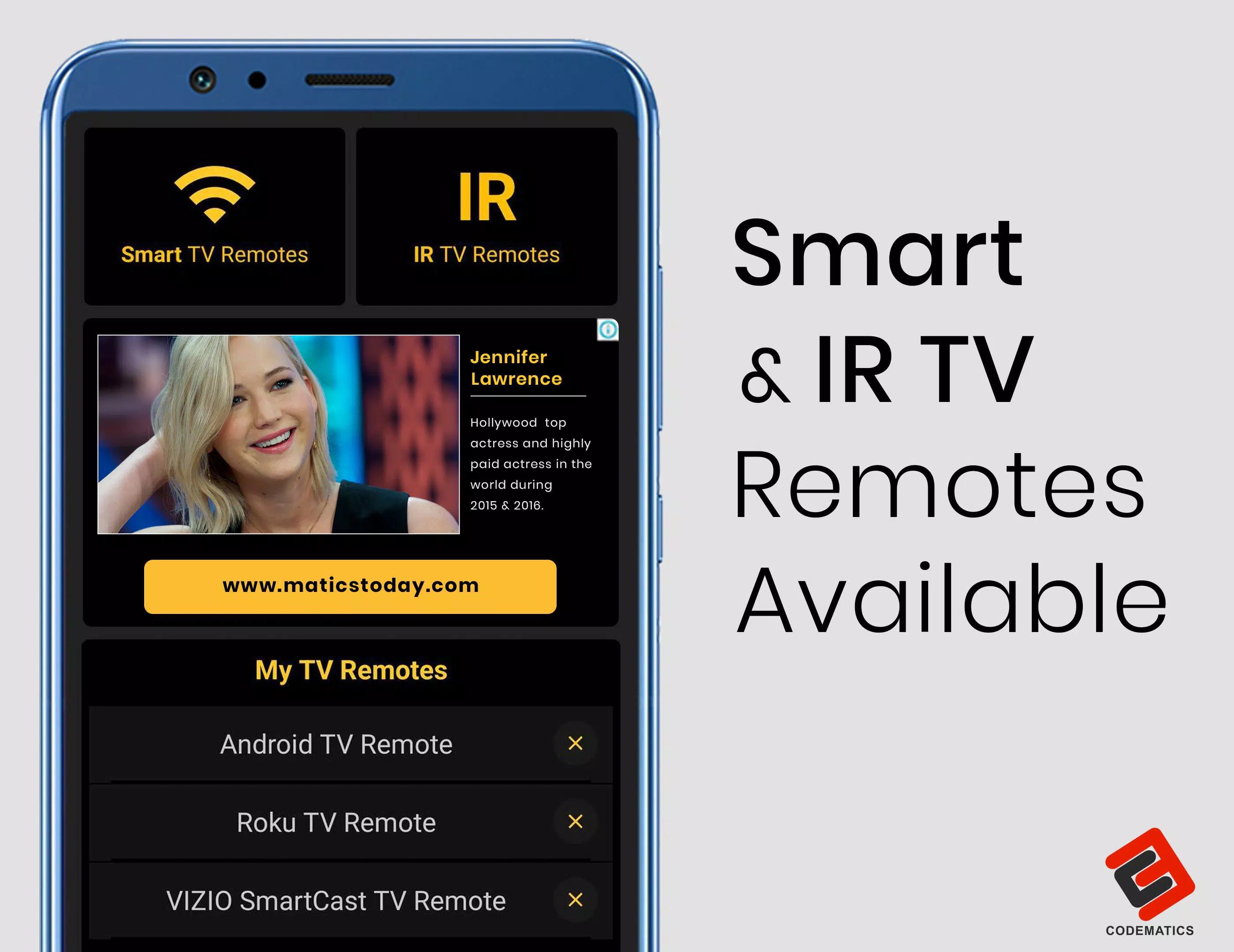 Universal TV Remote Control应用截图第1张