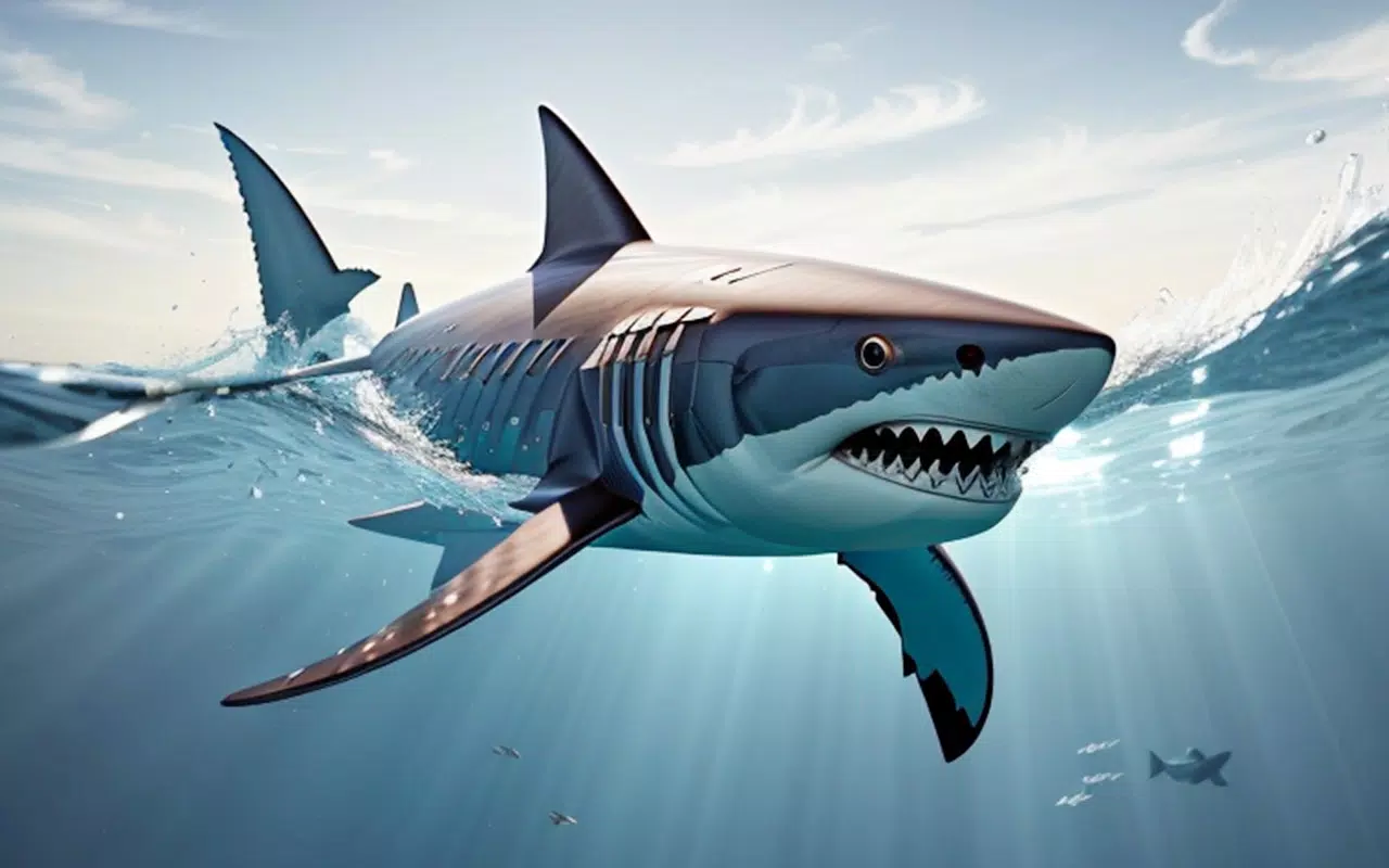 Angry Shark Attack Shark Game Capture d'écran 0