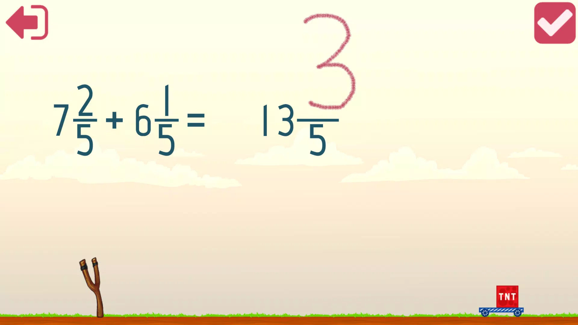 Fractions and mixed numbers ဖန်သားပြင်ဓာတ်ပုံ 3