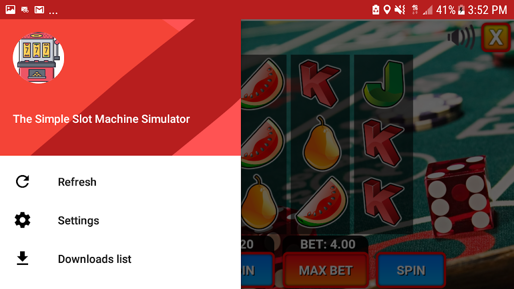 The Simple Slot Machine Simulator Zrzut ekranu 2