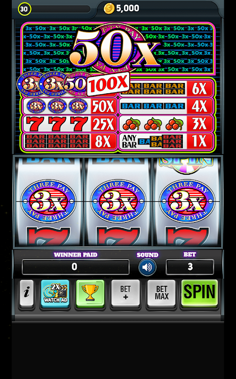 Schermata Diamond Triple Slots - Vegas Slots 3