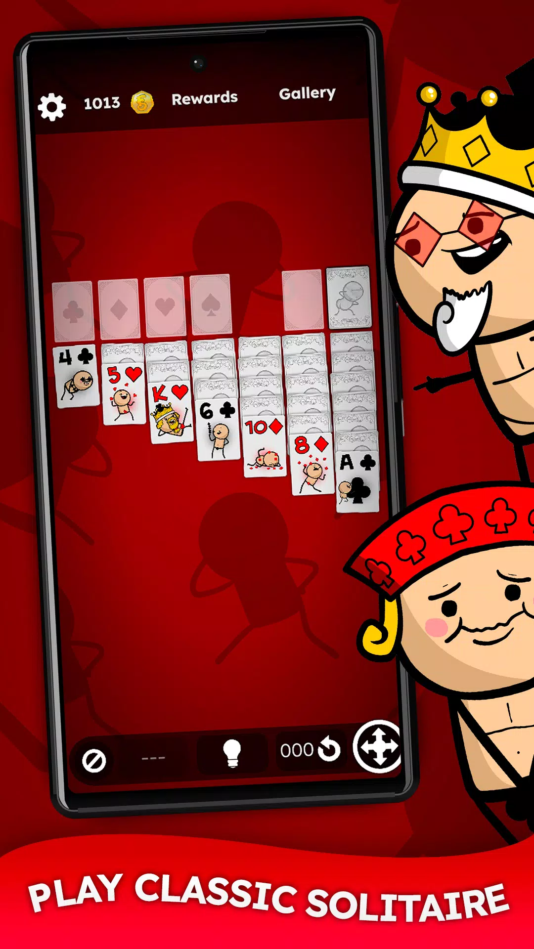 FLICK SOLITAIRE - Cozy Cards Screenshot 0