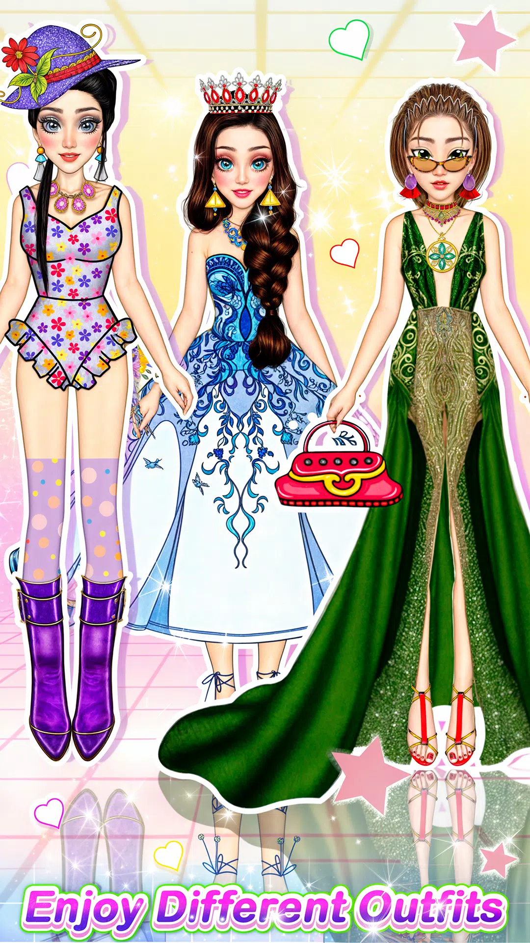 Paper Doll: Dress Up DIY Game स्क्रीनशॉट 2