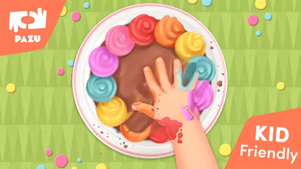 Baby Birthday Maker Game Captura de tela 2