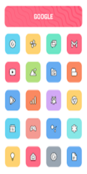 Crayon Adaptive IconPack Скриншот 1