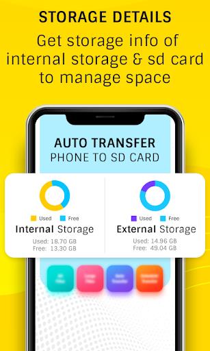 Auto Transfer:Phone To Sd Card Ảnh chụp màn hình 0