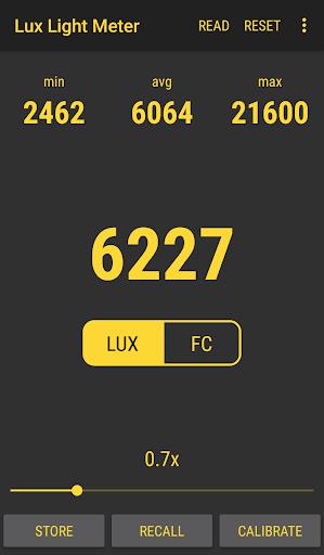 Lux Light Meter Pro应用截图第1张