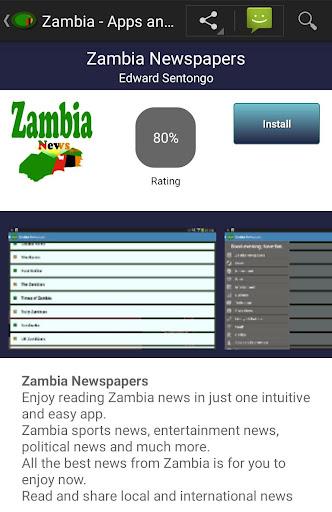 Zambia apps Ảnh chụp màn hình 1